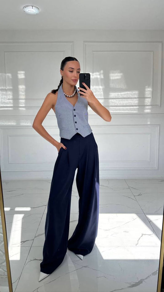 Flare Tailored Trousers