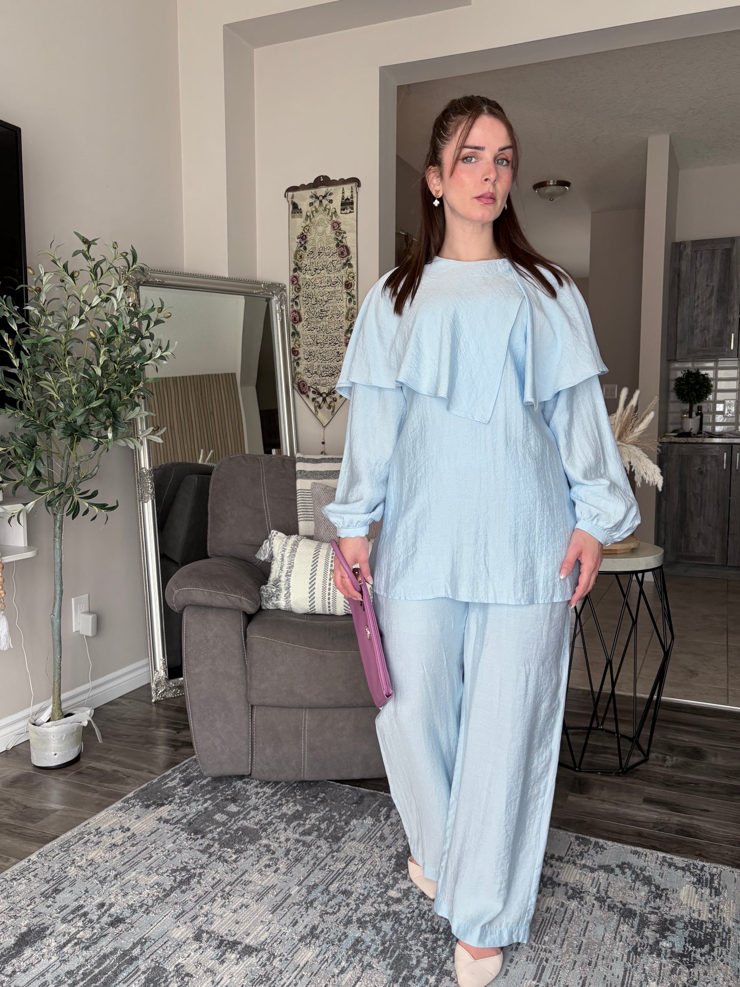 Ikoll Two‑Piece Ruffle Set