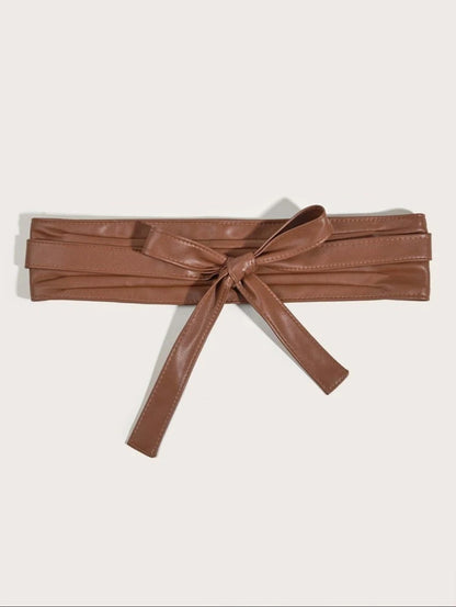 Wrap Faux Leather Belt