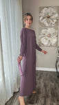 Pleated Modest Oversized Sandy Set الطقم السحري