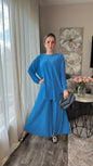Pleated Modest Oversized Sandy Set الطقم السحري