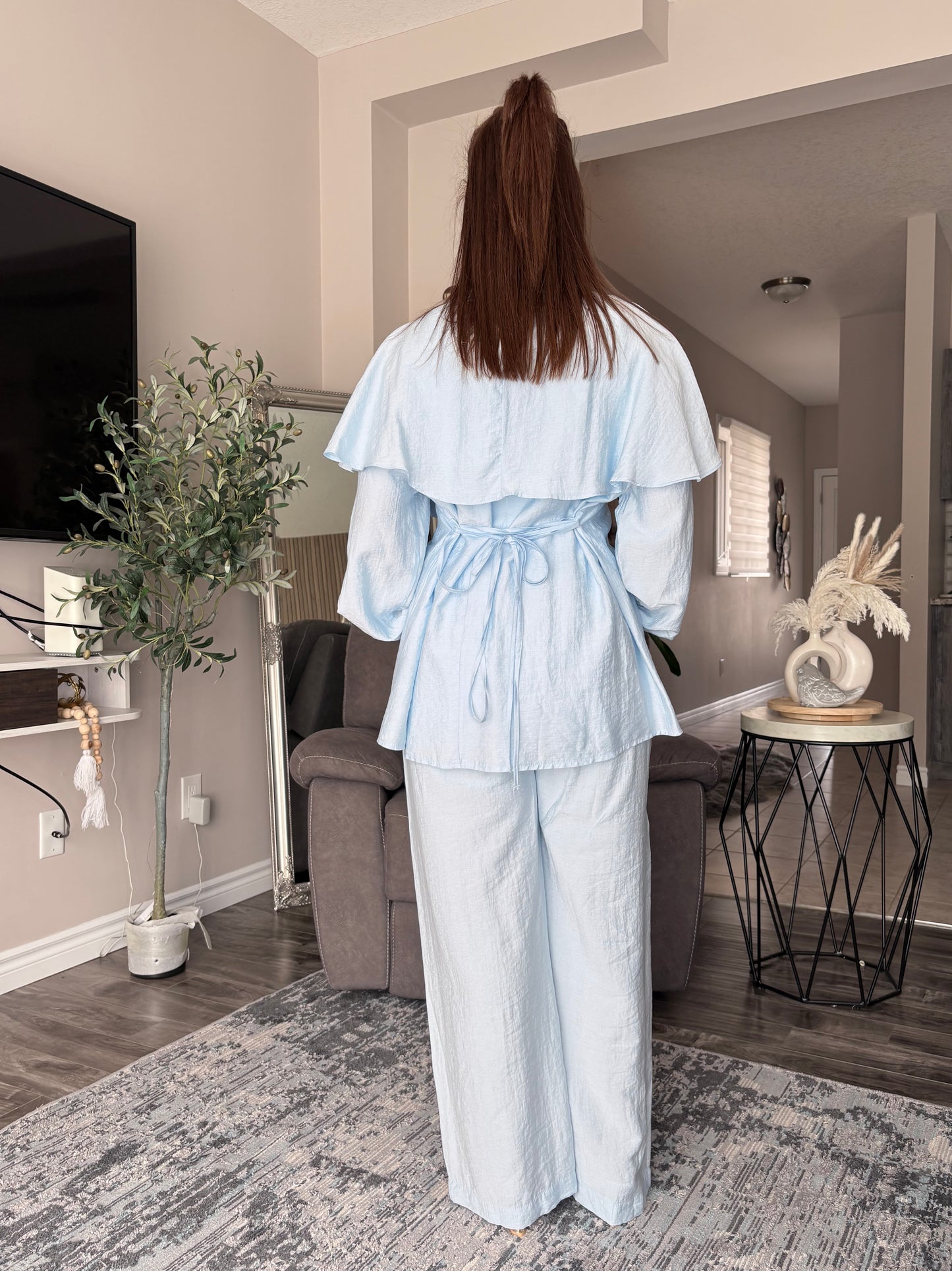 Ikoll Two‑Piece Ruffle Set