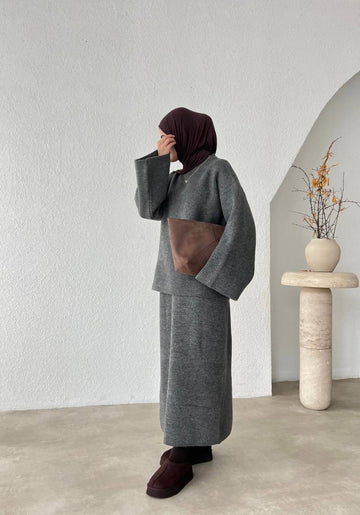 Minimalist Knit Set – Modest, Chic & Comfortable