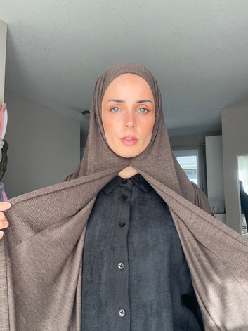 Muslim Easy Hijab قطن كشمير