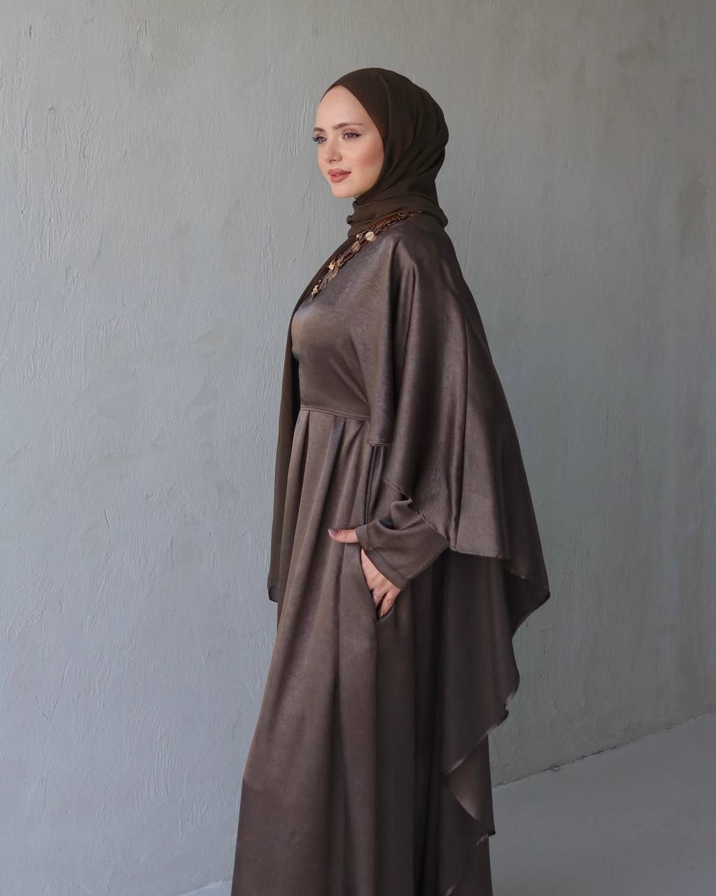 Elegant Satin Maxi Dress