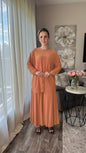 Pleated Modest Oversized Sandy Set الطقم السحري