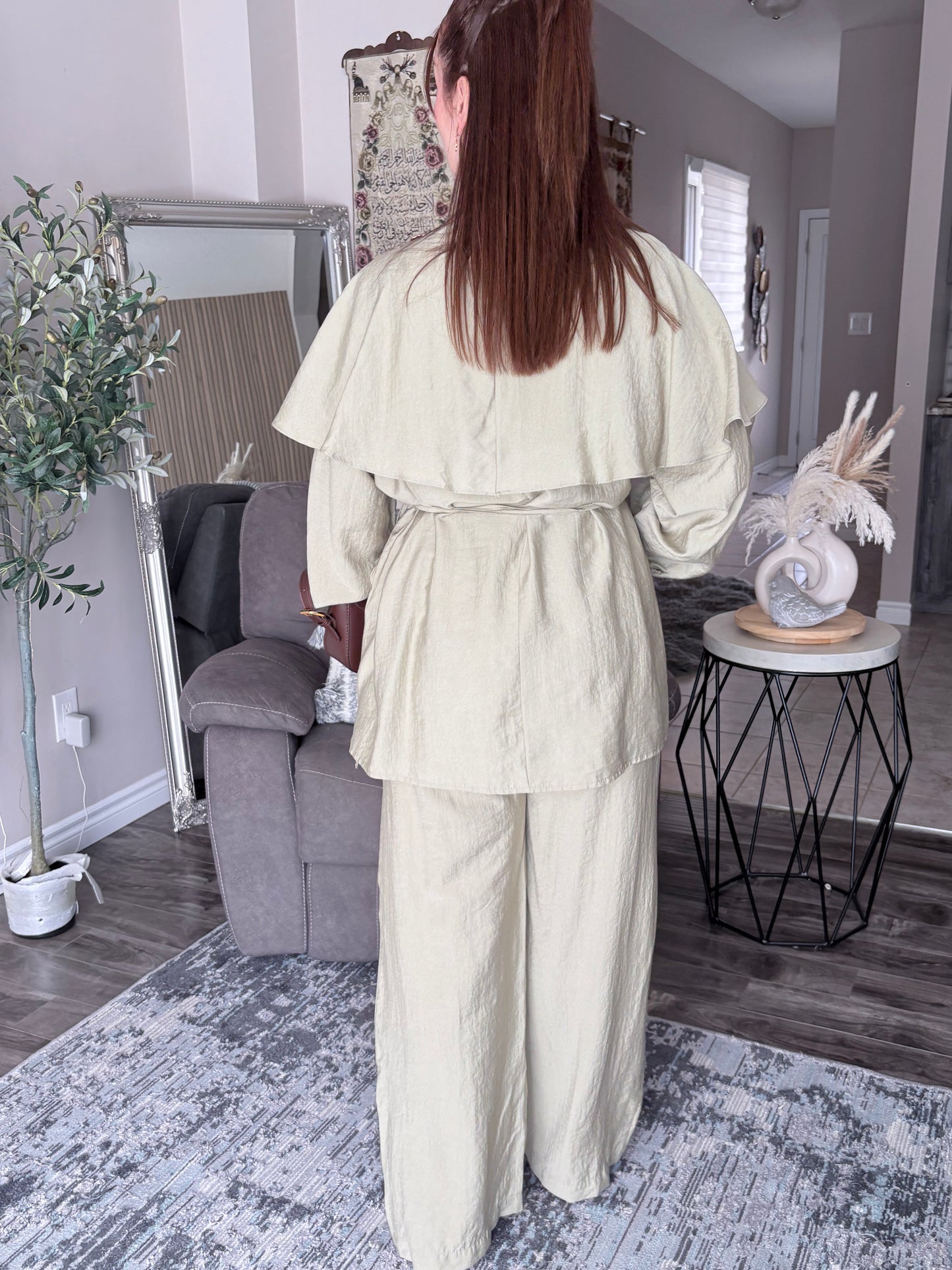 Ikoll Two‑Piece Ruffle Set