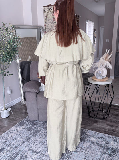 Ikoll Two‑Piece Ruffle Set