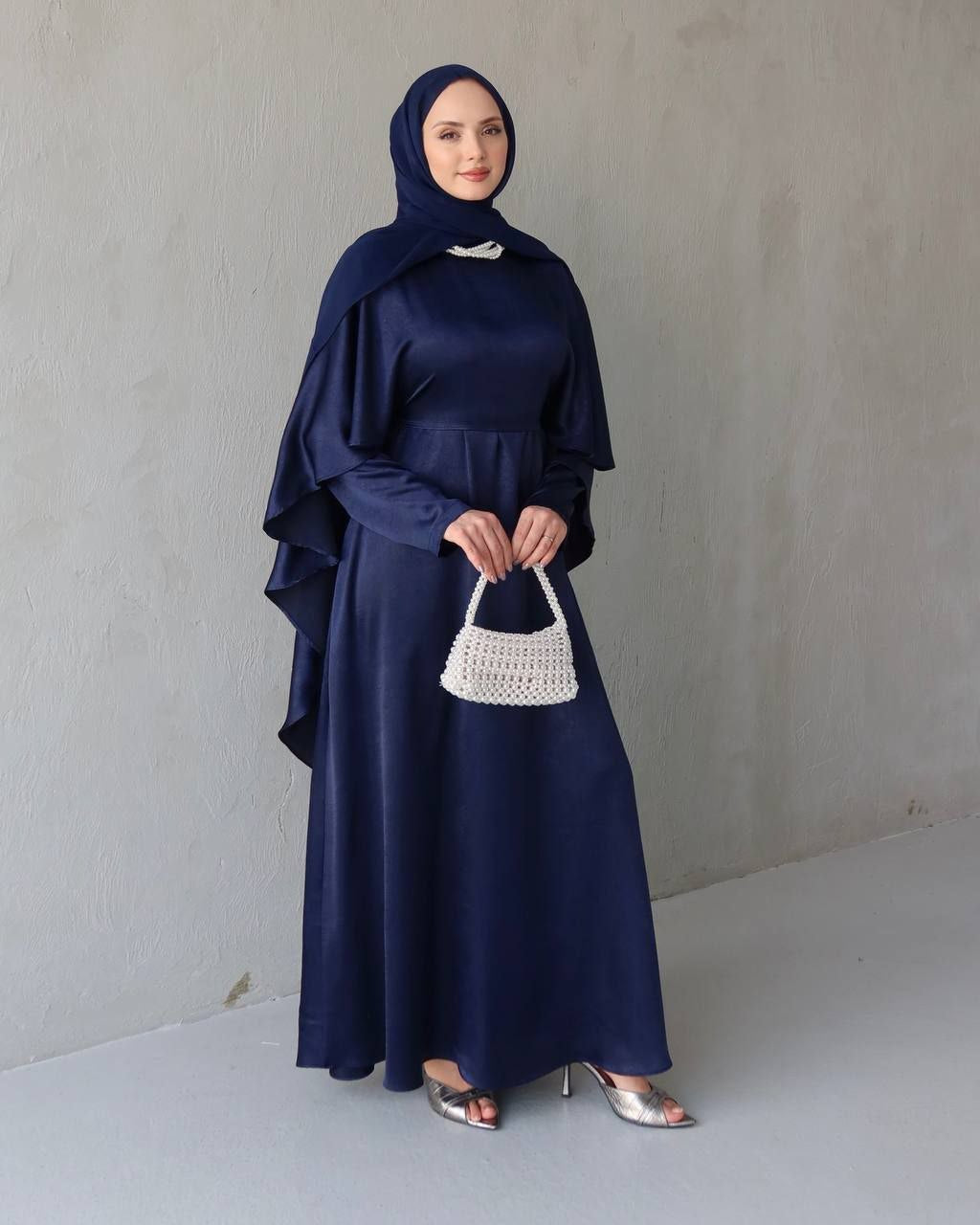 Elegant Satin Maxi Dress