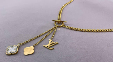 Triple Pendant Necklace