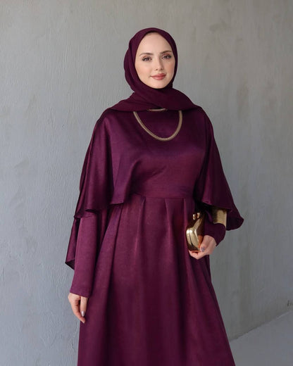 Elegant Satin Maxi Dress