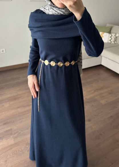 Belted Maxi Dress – Modest, Chic & Elegant