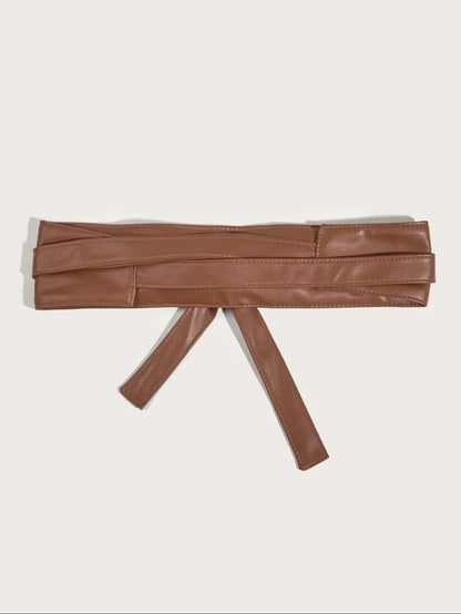Wrap Faux Leather Belt
