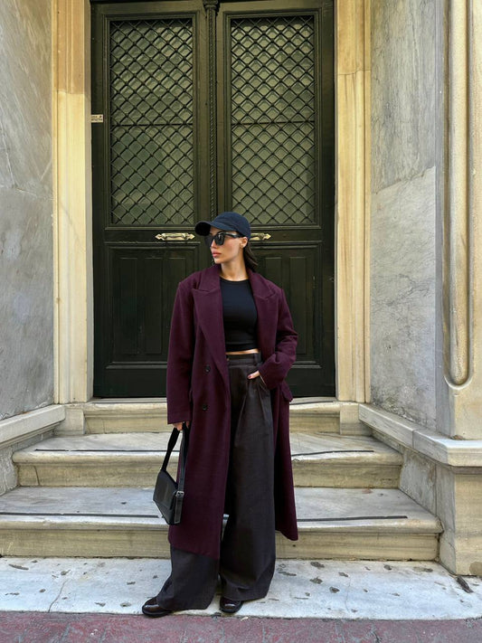 Modern Longline Coat – Street Style Meets Sophistication