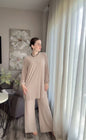 Pleated Modest Oversized Sandy Set الطقم السحري