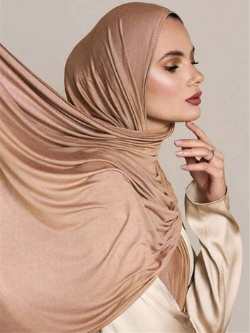 Kuwaiti Women Jersey Soft Cotton Hijab