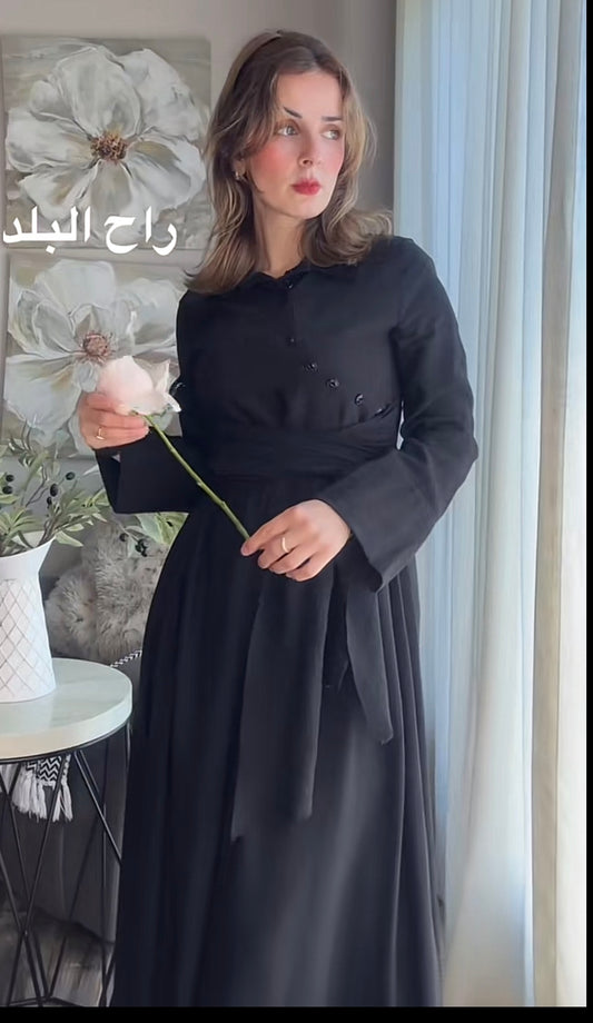 فستان الترند بالحزام