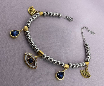 Evil Eye Themed Bracelet