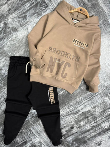 New York City Kids Hoodie & Joggers Set – Urban Streetwear Style
