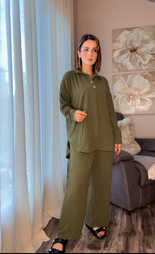 Modest Elegant Blouse Set