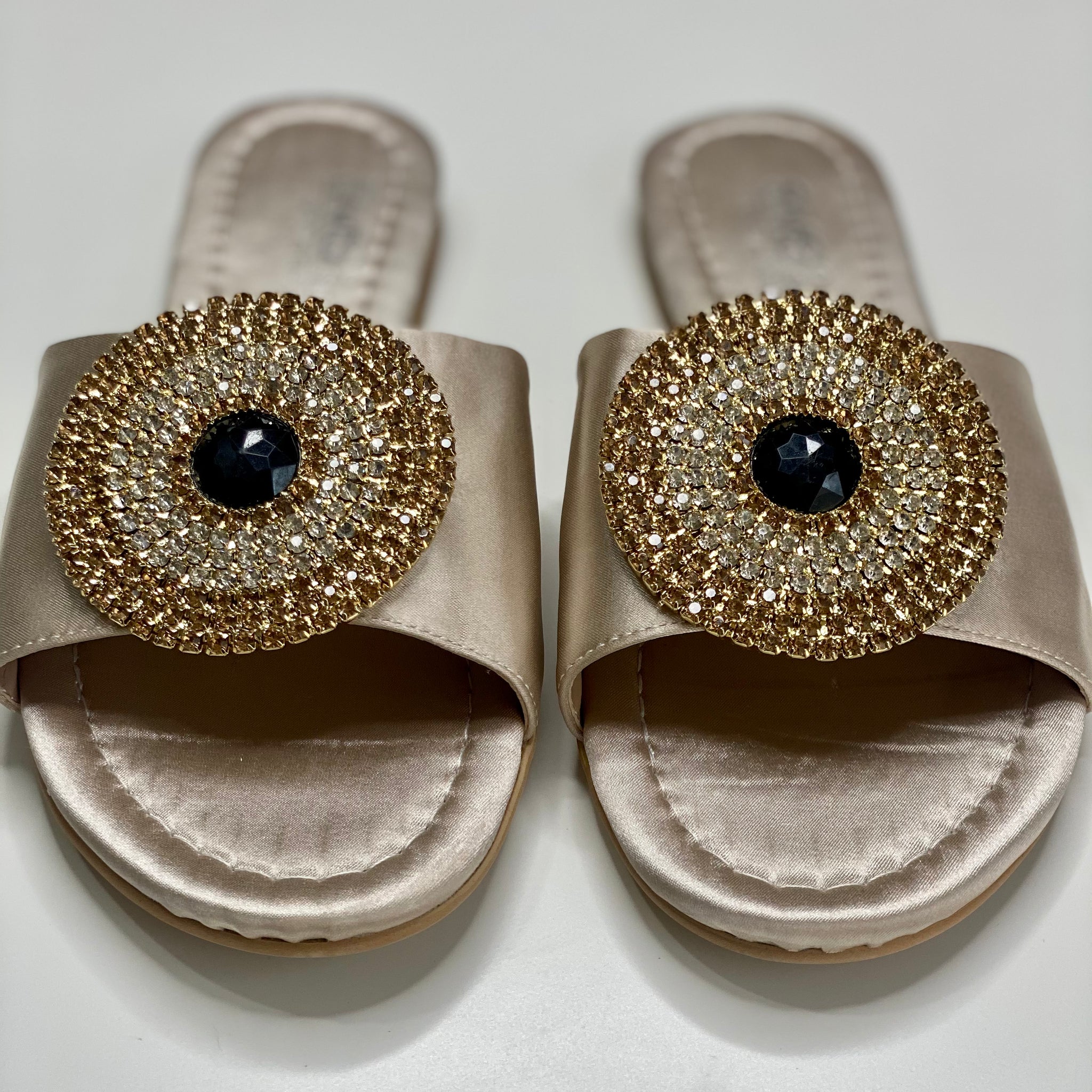 Jewelled Flat Sandals